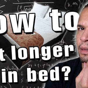 How To Last Longer In Bed: 6 Premature Ejaculation Techniques 👨‍🏫